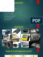 Power Presentation On Design of Inverter