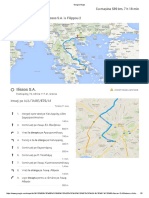 Ilissos S.A.: Cu Mașina 589 KM, 7 H 18 Min Indicații de Orientare de La Ilissos S.A. La Filippou 2