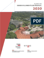 UFMG_Plano de Desenvolvimento de Pessoal_2020