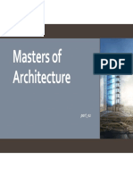 PART 2-4 Masters of Architecture