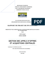 Rapport Organisé PDF