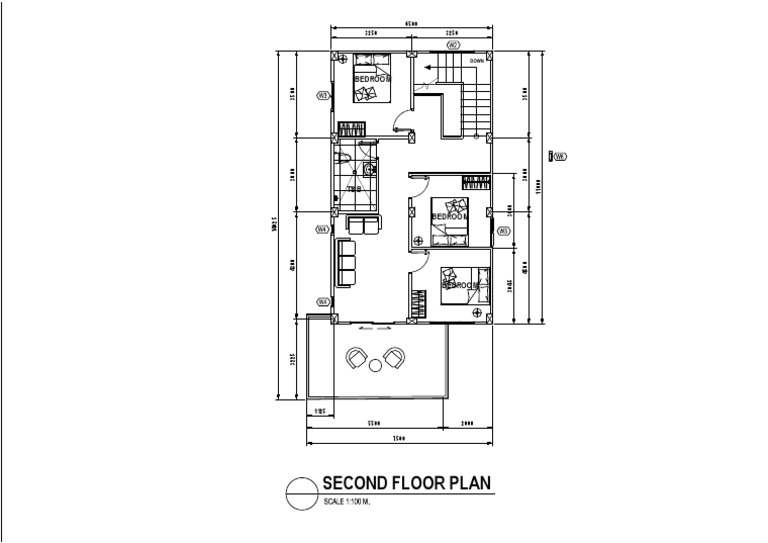 Second Floor Bedroom Layout Plans | PDF