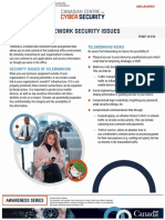 Gov CANADA - Telework Security Issues (March 2019)