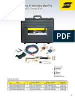 Oxy-Fuel Cutting & Welding Outfits Edge Series and G-Series Kits