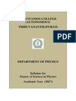 3395Msc Physics Syllabus 2017-18