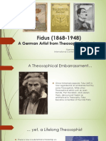 A German Artist From Theosophy To Nazism: Fidus (1868-1948)