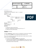 Devoir de Contrôle N°2 - Algorithme Et Programmation - Bac Informatique (2010-2011) Elève Hamdi Yasser PDF