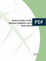 Sandvine Policy Traffic Switch Software Installation and Upgrade Guide, Release 7.40