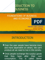 Introduction To Business - Chapter 1 - (Foundations of Business & Economics) - Part 1