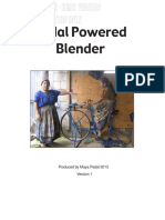 Pedal Powered Blender: Produced by Maya Pedal 2013