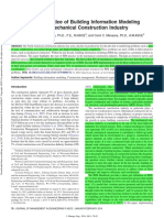 State of Practice of Building Information Modeling in The Mechanical Construction Industry