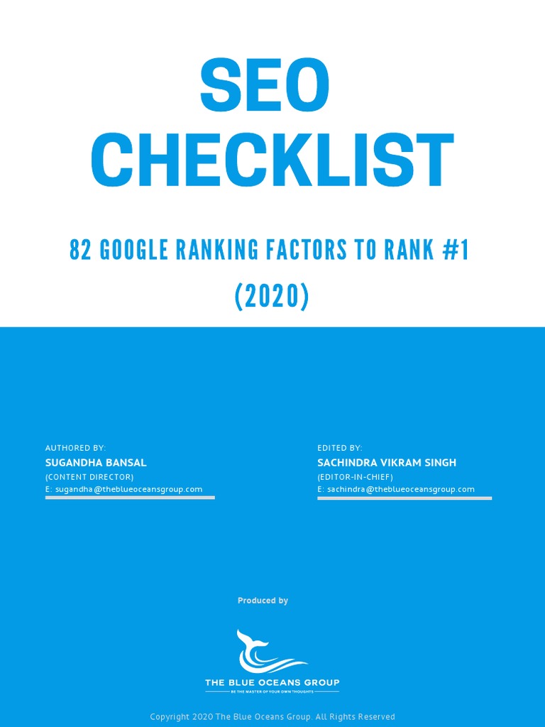 Ultimate 103 SEO Factors To Rank Your Site On Google | PDF | Search ...