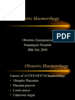 Hemorragia Obstetrica