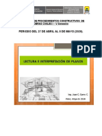 Construct. Obras Civiles I JAE 2020 - I - 2° y 3° Semana
