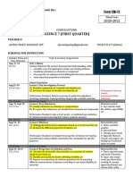 Alta Tierra Integrated School Science Course Outline