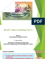 Week 12 TH of MCN II Turning Moment Diagrams II