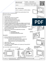 Product Spec.: Invisible Mount For 002-4-607-NG-SPC Wall-Smart Model: Ipad Mini Wo - Grills Family