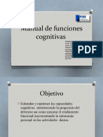 Manual de Funciones Cognitivas Gerontologia