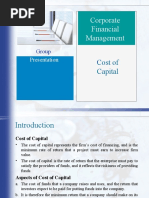 Cost of Capital