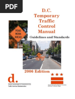 Download DDOT Work Zone Temporary Traffic Control Manual 2006 by District Department of Transportation SN46774124 doc pdf