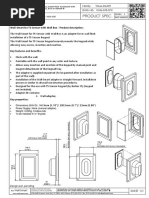 Product Spec.: Wall Box by Berker © Wall-Smart For Ts-Sensor With