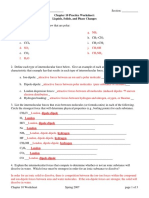 Chapter 10 Practice Worksheet: Liquids, Solids, and Phase Changes