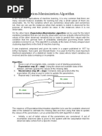 ML - Expectation-Maximization Algorithm