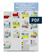 Calendario Escolar 2019-2020 ENIMA Bis