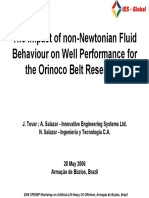 Non-Newtonian Fluid Behaviour Impacts Well Performance