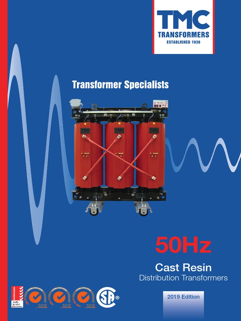 TMC Cast Resin Transformers Overview | PDF | Transformer | Electrical ...