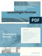 Tanatología Forense PDF