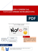 Gestión Comercial Ventas/Comercio/Marketing
