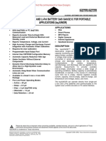 Single Cell Li-Ion and Li-Pol Battery Gas Gauge Ic For Portable Applications (Bqjunior)