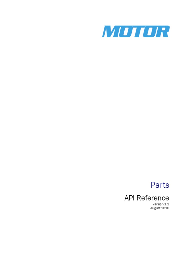 Daas Parts Api Reference | PDF | Hypertext Transfer Protocol ...