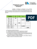 Taller Estadistica Universidad Del Atlántico PDF