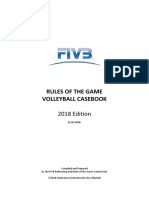 Rules of The Game Volleyball Casebook: 2018 Edition