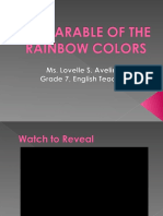 The Parable of The Rainbow Colors