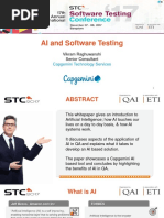 AI and Software Testing: Vikram Raghuwanshi Senior Consultant