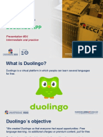 Duolingo App: Sebastián Valencia