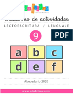 Cuaderno gratis de abecedario en edufichas