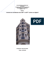 Cours 1 Architecture 19e 20e Siècles PDF