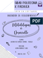 P2 Reporte de Metodologías de Desarrollo PDF