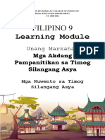 Cover Filipino 9 Module 1