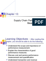 Supply Chain Performance Measurement