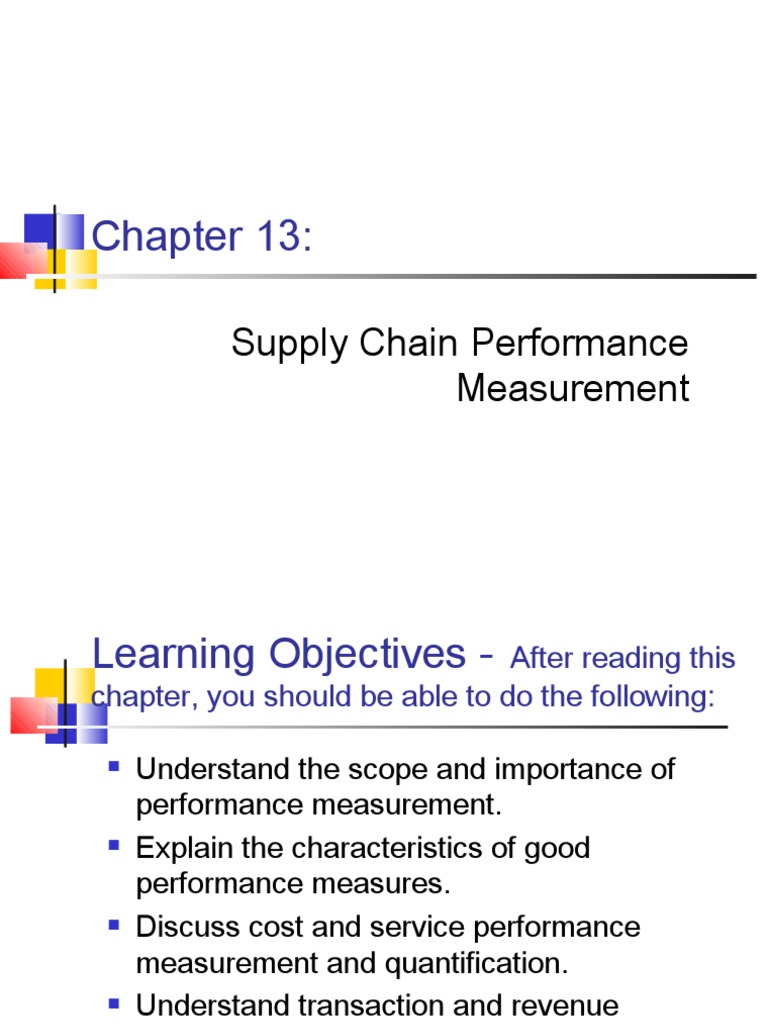 Supply Chain Performance Metrics Guide | PDF | Performance Indicator ...