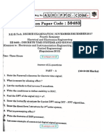 EE6403 DISCRETE TIME SYSTEMS AND SIGNAL PROCESSING NOV DEC 2017 REG 2013