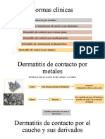 Formas Clínicas de Dermatitis Por Contacto