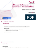 Encuesta Mensual de Comercio Al Por Menor y Comercio de Vehículos EMCM