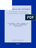 Aspe Armella, V Idoya Zorroza, Ma. Francisco de Vitoria en La Escuela de Salamanca y Su Proyección en La Nueva España. 2015