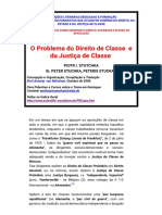 O Problema do Direito de Classe e da Justiça ude Classe _ Texto de P. I. Stutchka